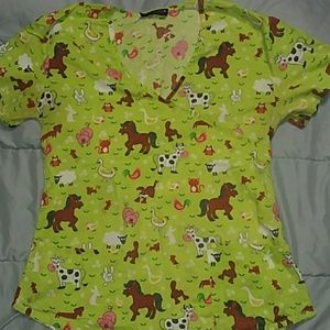 Scrub top